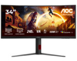 34 inča CU34G4Z WQHD 3440x1440 Fast VA 240 Hz zakrivljeni gaming monitor outlet - Image 5