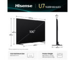 100 inča 100U7Q Mini-LED 4K UHD Smart TV outlet - Image 7