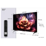 SMART LED TV 55 TCL 55V6C 3840x2160/4K/UHD/DVB-T2/C/S2/Google TV - Image 2