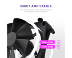 F140RGB Core 140mm ventilator crni (RF-D14SF-B1) - Image 7