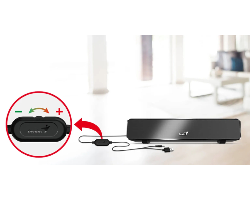 ZVU03784_6 USB SoundBar 100 crni - Image 1