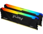 Memorija DDR4 64GB(2x16GB) 3200MHz Kingston Beast RGB KF432C16BB2AK2/64 Fury - Image 2