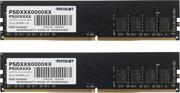 146342 Memorija DDR4 16GB 2x8GB 3200MHz Patriot Signature Series Dual Channel PSD416G3200K - Image 1